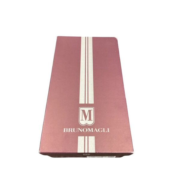 Magli by Bruno Magli Mens PITTO Leather Dress Shoe Dark Brown 11 US NEW MSRP 395 - Picture 5 of 7